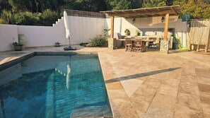 Outdoor pool - Charming villa with private pool - Mountain view - Near Pinarello Beaches (Zonza)