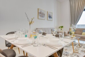 Apartament, 2 dormitoris, fumadors, terrassa | Sala d'estar