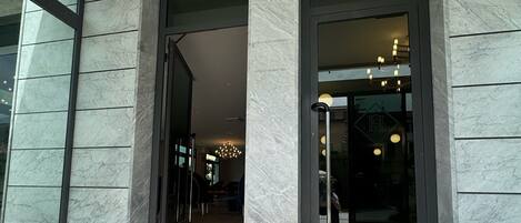 Façade de l’hébergement