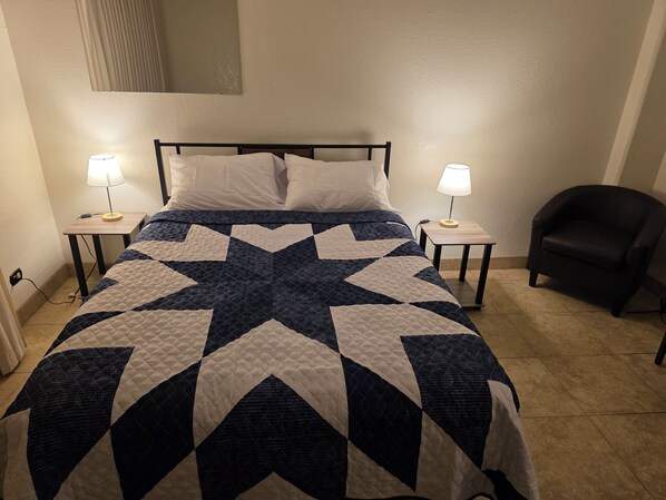 1 soveværelse, strygejern/strygebræt, gratis Wi-Fi, sengetøj