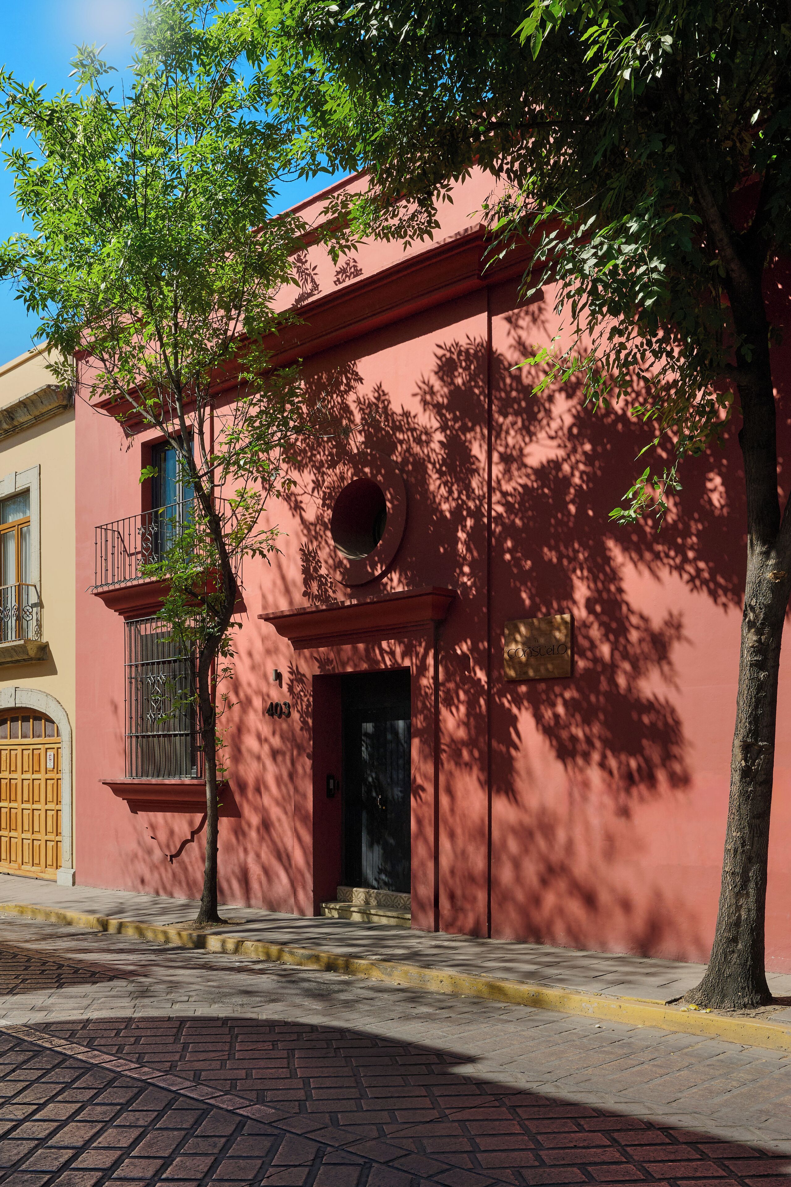 Fachada da propriedade