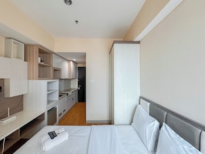 Standard Apartment | 1 bedroom - Restful And Good Choice Studio At Tamansari Papilio Apartment (Surabaya)