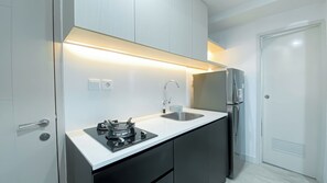 Leilighet – standard | Eget kjøkken | Kokeplater og riskoker