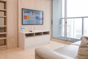 Standard Apartment | Living room - Spacious And Elegant 3Br At Branz Bsd City Apartment (Pagedangan)