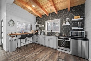 Microwave, oven, stovetop