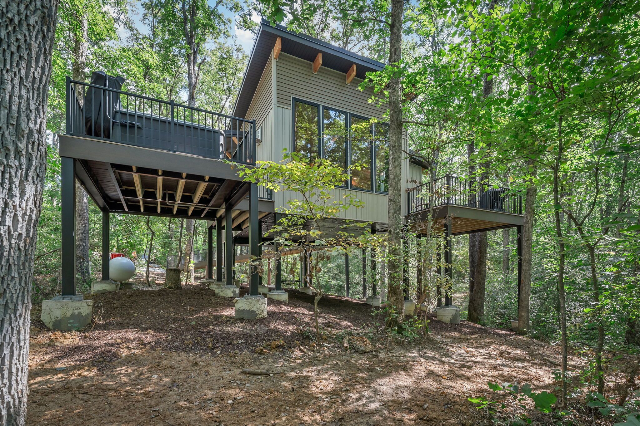 Overnattingsstedets uteområder