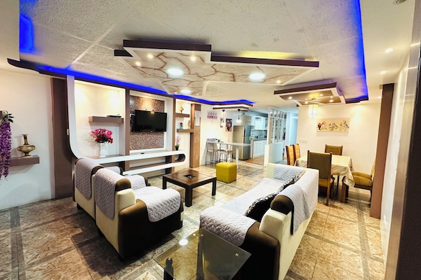 Familienapartment, Haustiere gestattet | Wohnbereich