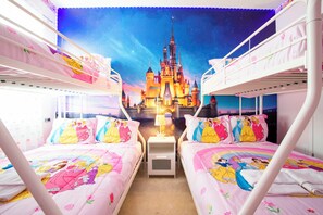8 bedrooms, iron/ironing board, travel crib, free WiFi