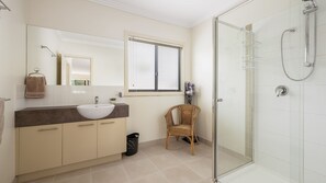 Shower, hair dryer