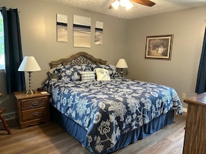 3 bedrooms, iron/ironing board, travel crib, free WiFi