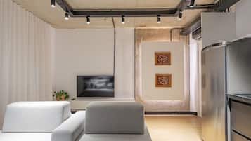 Design Apartment | Living area | Flat-screen TV
