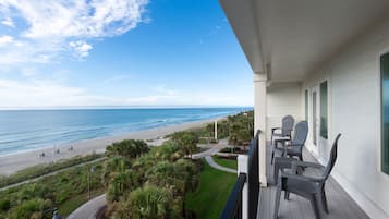Apartment, 3 Schlafzimmer, Meerseite | Blick vom Balkon