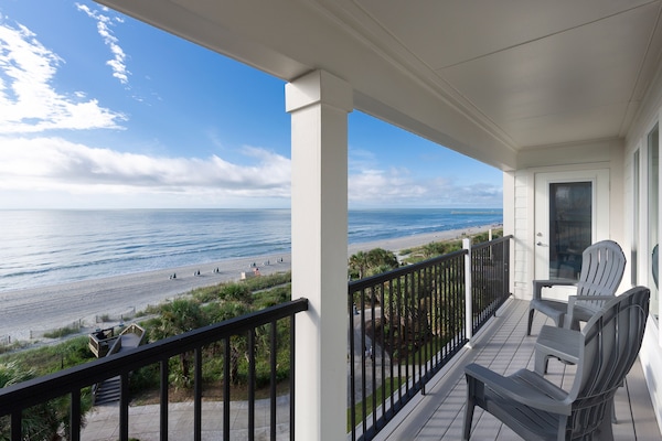 Condo, 3 Bedrooms, Beachfront | Balcony view