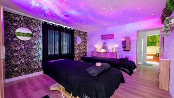 Boblebad, svensk massage, thai-massage
