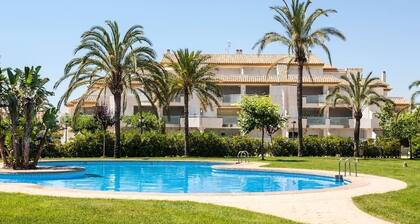 Beachfront apartment