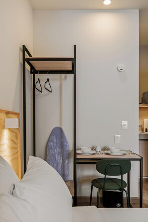 Comfort-Suite, Blick auf den Innenhof