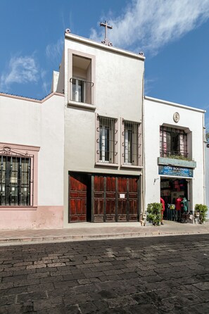 Majoituspaikan julkisivu