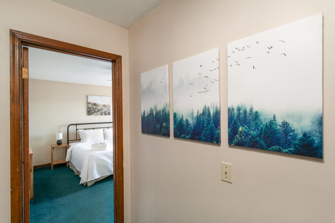 2 bedrooms, iron/ironing board, free WiFi, bed sheets