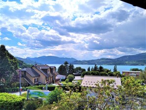 View from property - T2 Between lake and mountains in Savines, 300m from the lake (Savines-le-Lac)