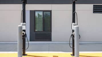 Electric vehicle-charging station