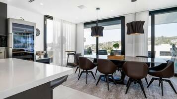 Uitzicht vanuit accommodatie