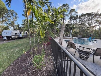 Cozy RV with Saltwater Pool & Hot Tub