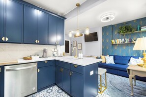 Interior - Refined 2BR • Free Parking • Easy PATH to NYC (Jersey City)