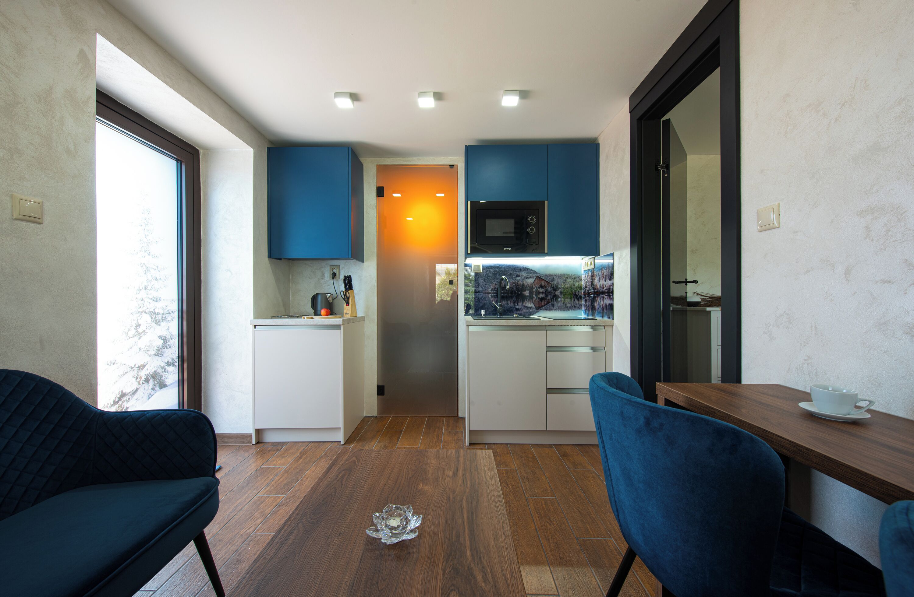 Comfort Apartment, Patio | Living area | TV