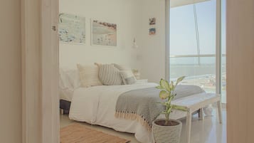 Apartamento panorámico | Caja fuerte, tabla de planchar con plancha, wifi gratis