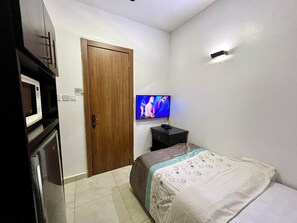 1 slaapkamer, een bureau, gratis wifi, beddengoed