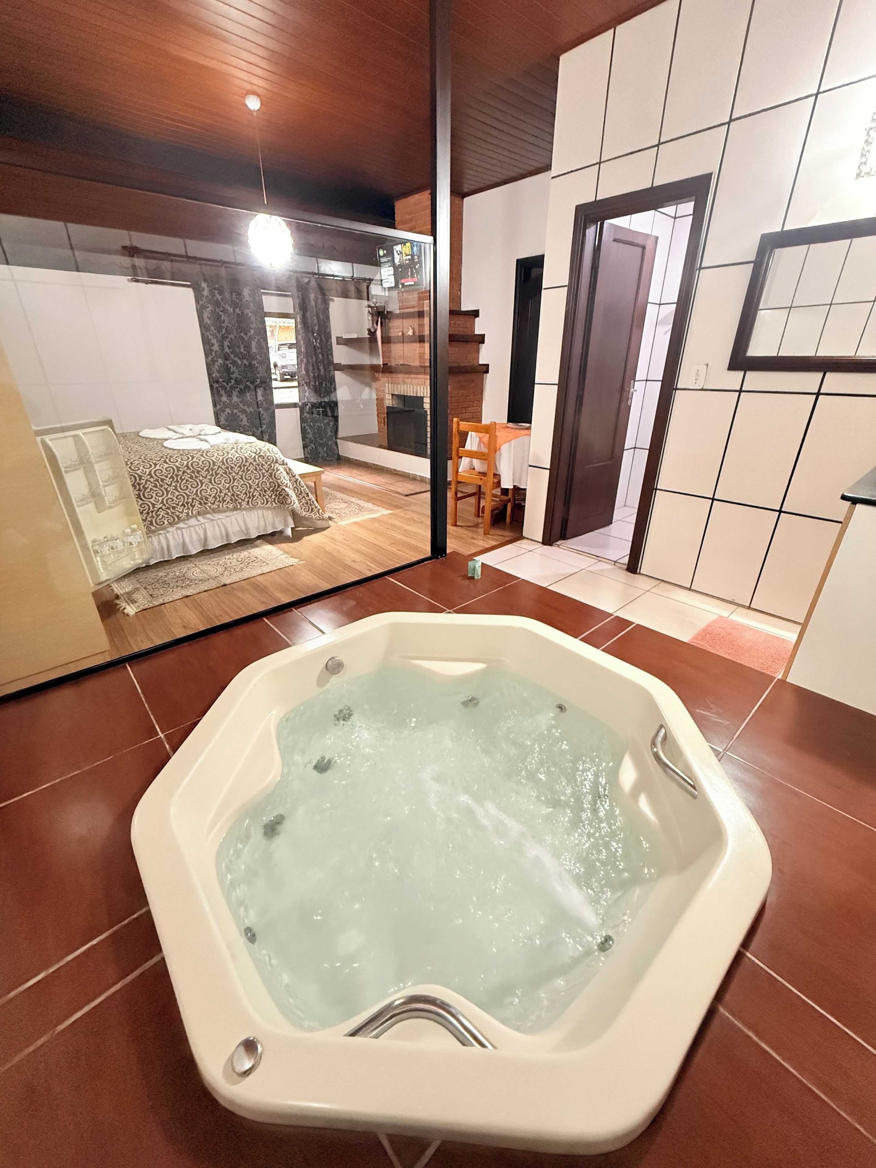 奢華套房 (Com hidromassagem) | 私人 SPA 浴池