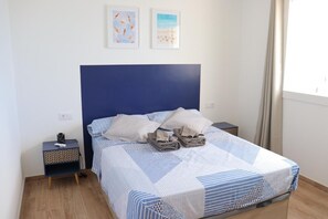 2 bedrooms, iron/ironing board, free WiFi, bed sheets - Modern, quite, seaview apartments with stunning balcony (Corralejo)