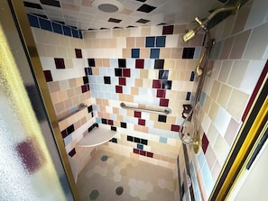 Towels, soap, toilet paper