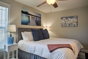 4 habitaciones, escritorio, wifi y ropa de cama 