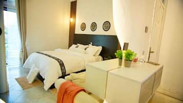 1 habitación, tabla de planchar con plancha, wifi y ropa de cama