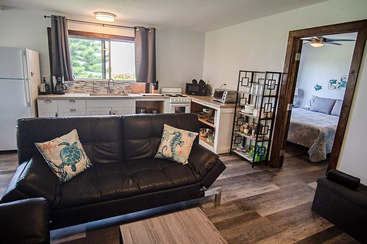 Family Cottage, Ocean View | Living area