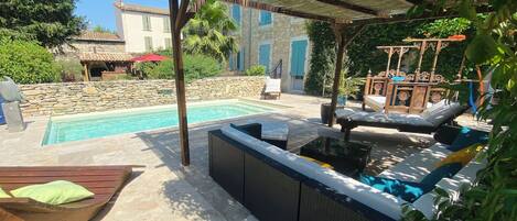 Seasonal outdoor pool