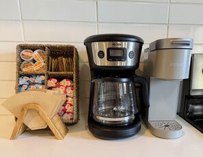 Kaffe og/eller kaffemaskin