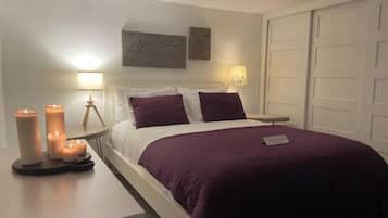 1 bedroom, iron/ironing board, travel crib, free WiFi