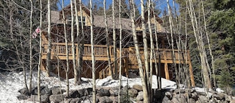 Book BRECKENRIDGE for FALL! In a 5⭐️ LUXURY CABIN-CHALET! NEW HOT TUB is Awesome!