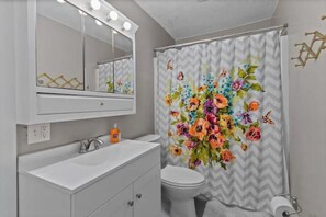 Hair dryer, towels, soap, shampoo - Chic Stay Close to Hospital & Downtown - Lake View (Neenah)