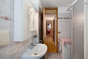 Shower, hair dryer