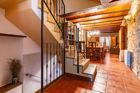 Interior. Country House 'Virginia' with Mountain View and Balcony