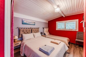 1 Schlafzimmer, Bügeleisen/Bügelbrett, kostenloses WLAN, Bettwäsche