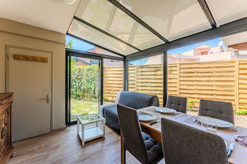 Charmantes 1★ Haus in Biscarrosse Plage – Privater Garten, 300 m vom Ozean entfernt