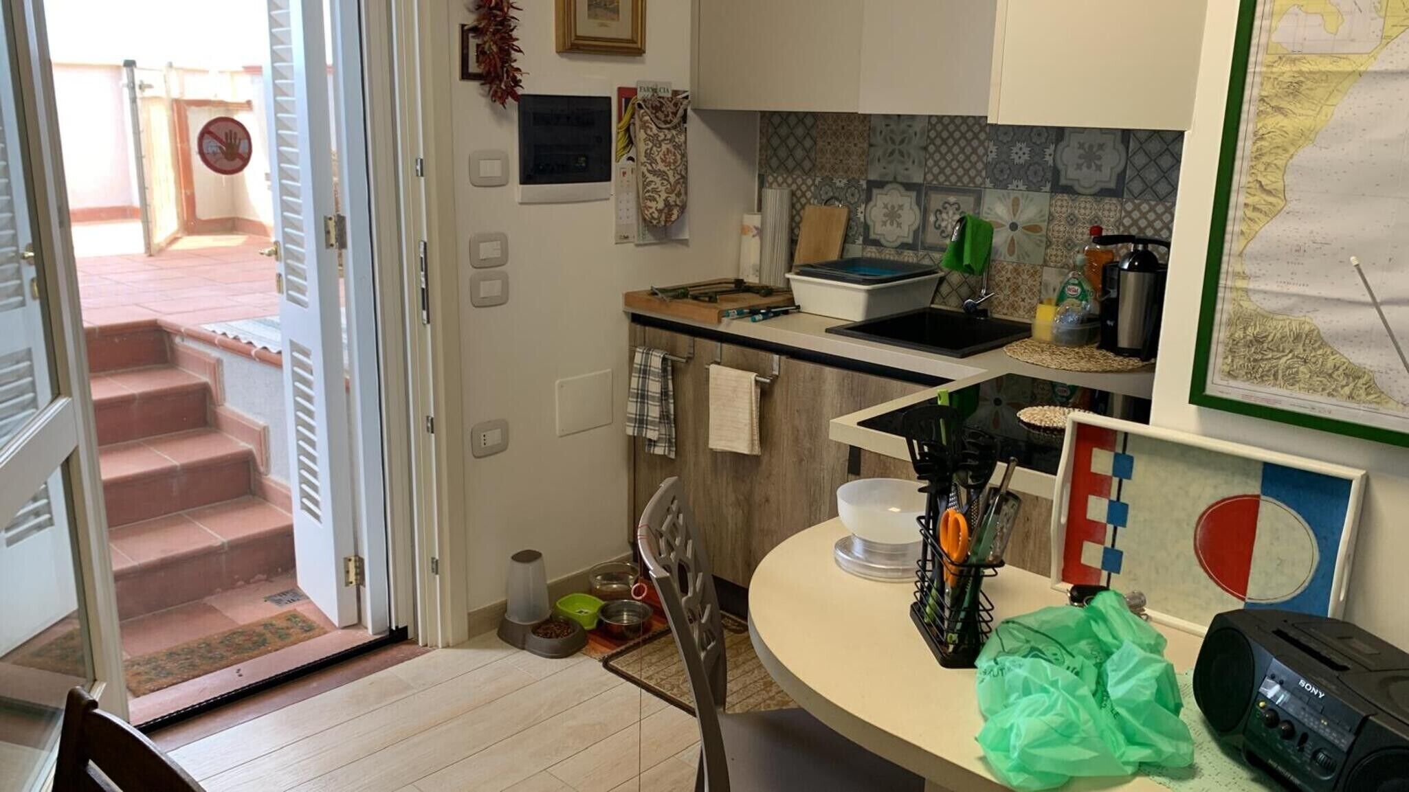 Kühlschrank, Ofen, Herdplatte, Geschirrspüler