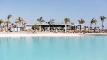 Una piscina climatizada