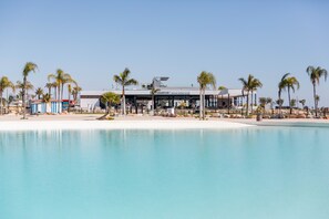 Una piscina climatizada