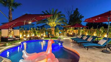 Una piscina climatizada