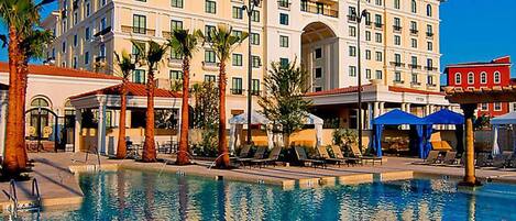 Indendørs pool, udendørs pool